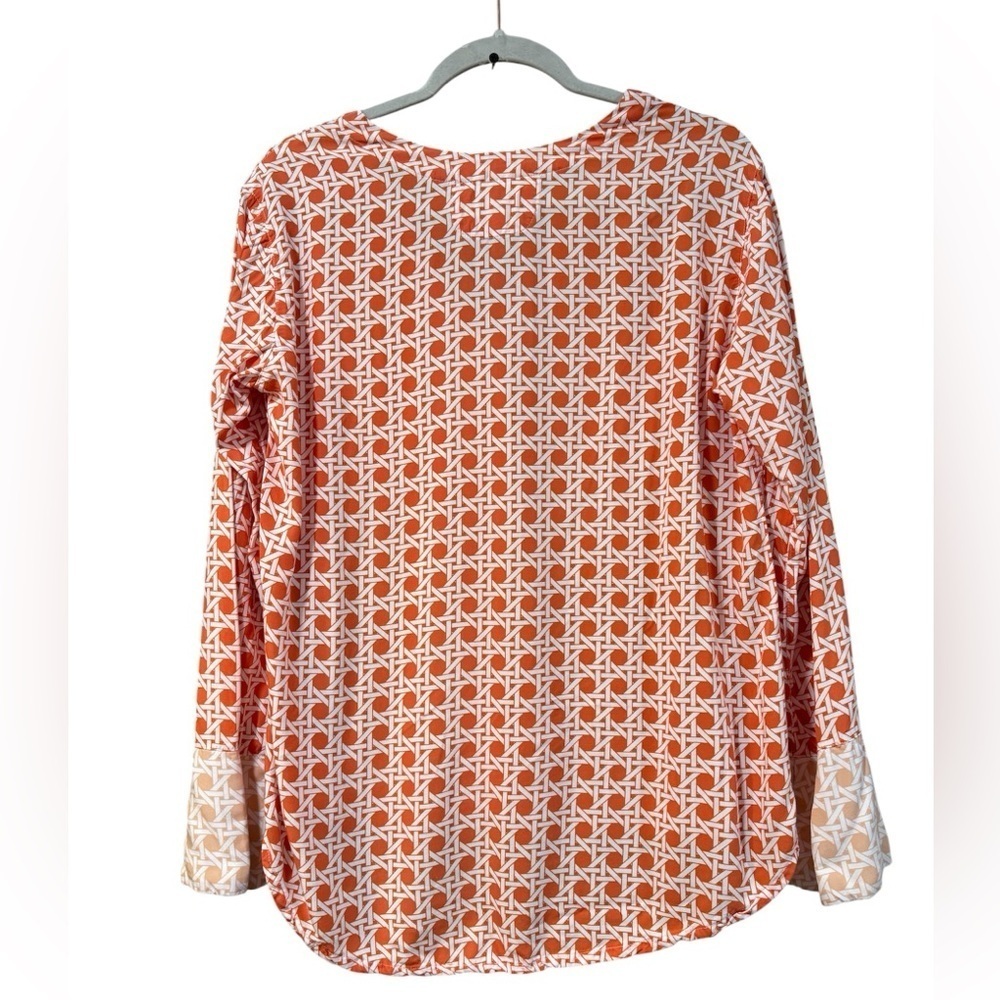 PIYAMA Orange and White pajama lounge set size XS - Picture 5 of 14